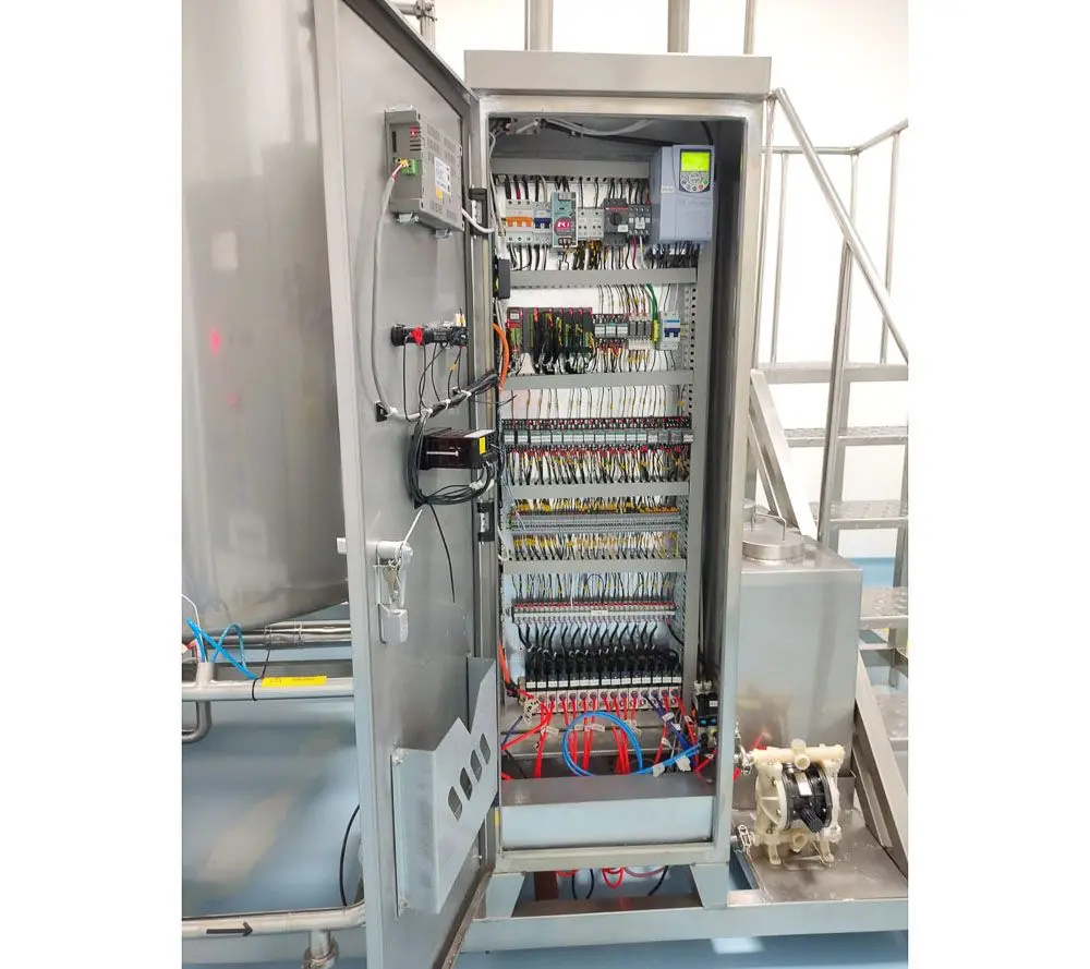 CIMON A+M Case Study PLC and HMI Panel Image