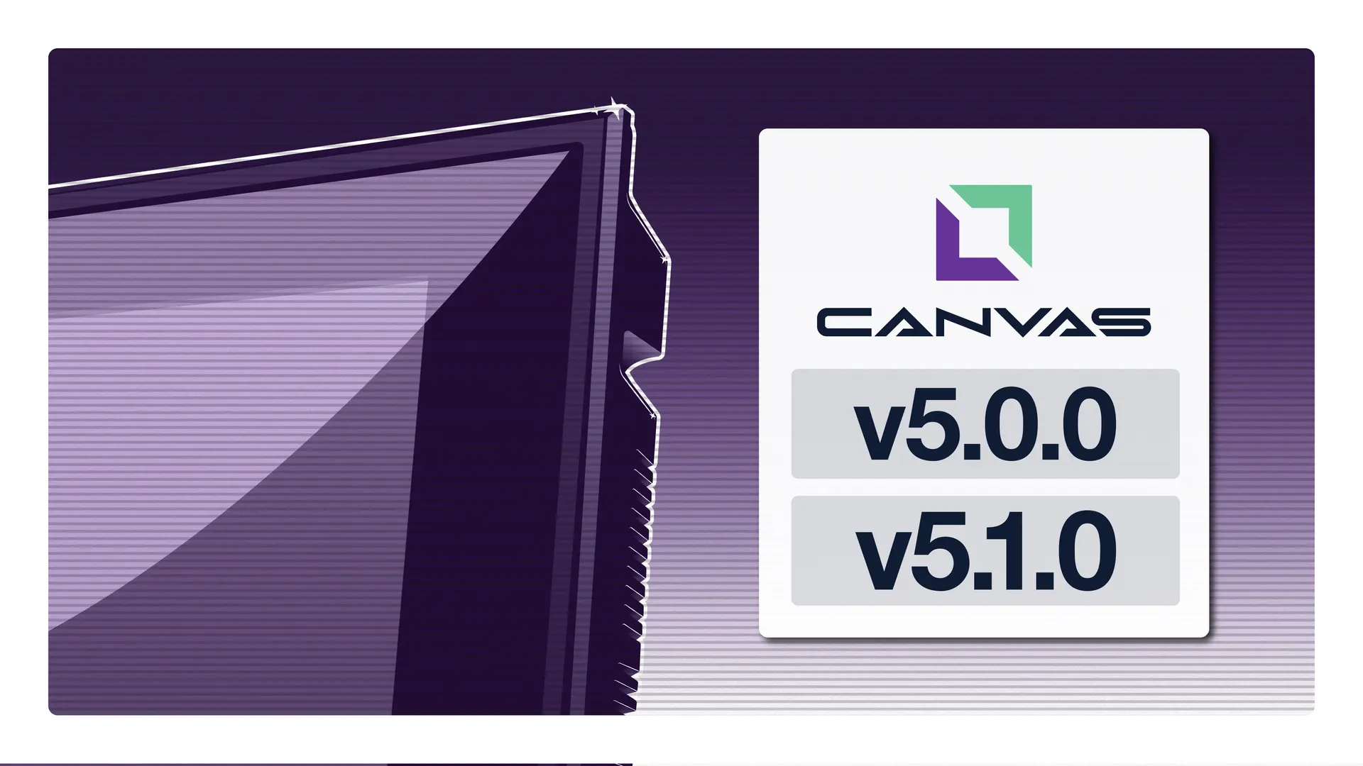 CIMON Canvas V5.1.0 V.5.0.0 Release Banner