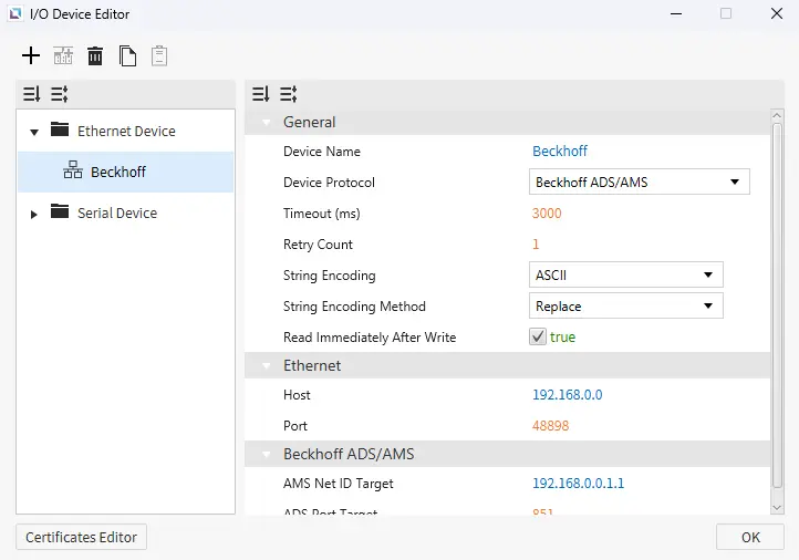 CIMON Canvas v5.1.1 release note Beckhoff