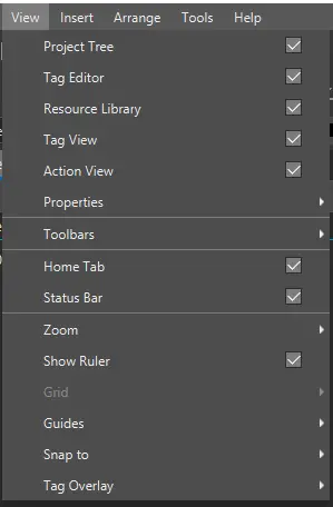 View Tab