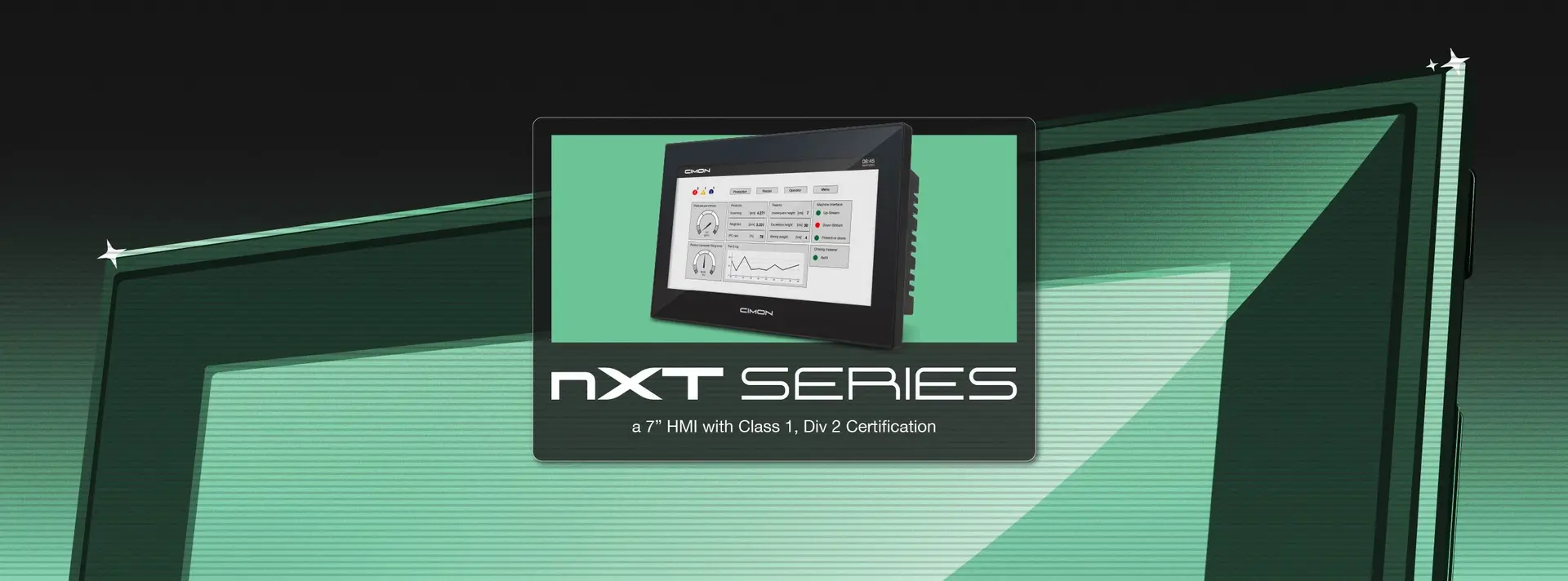 nXT HMI with nXT Series text