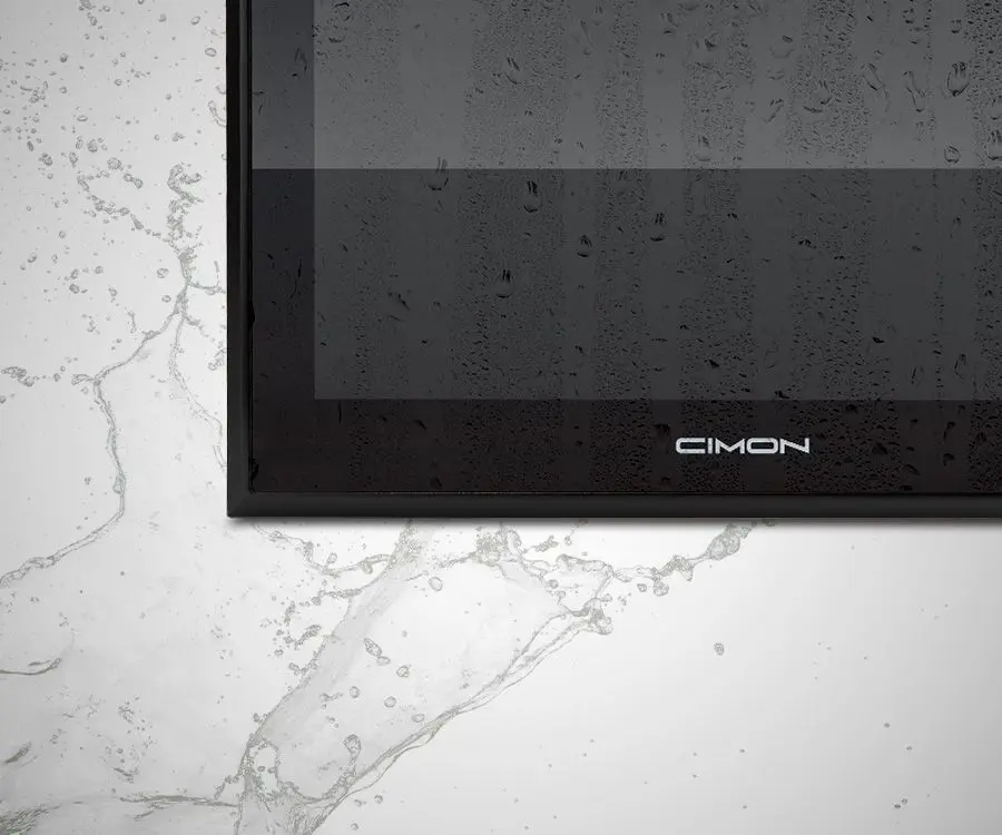 CIMON HMI with water near it